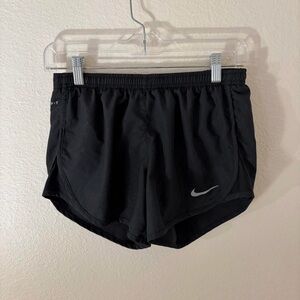 nike black dri fit running shorts XS